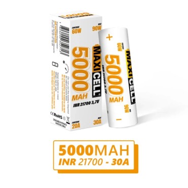 ACCU - MAXICELL - 21700 - 3,7V - 5000 MAH