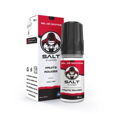 Sel de nicotine - Fruits rouges  10ml - 10mg/ml